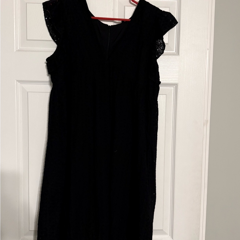 Elegant Black Lace Dress